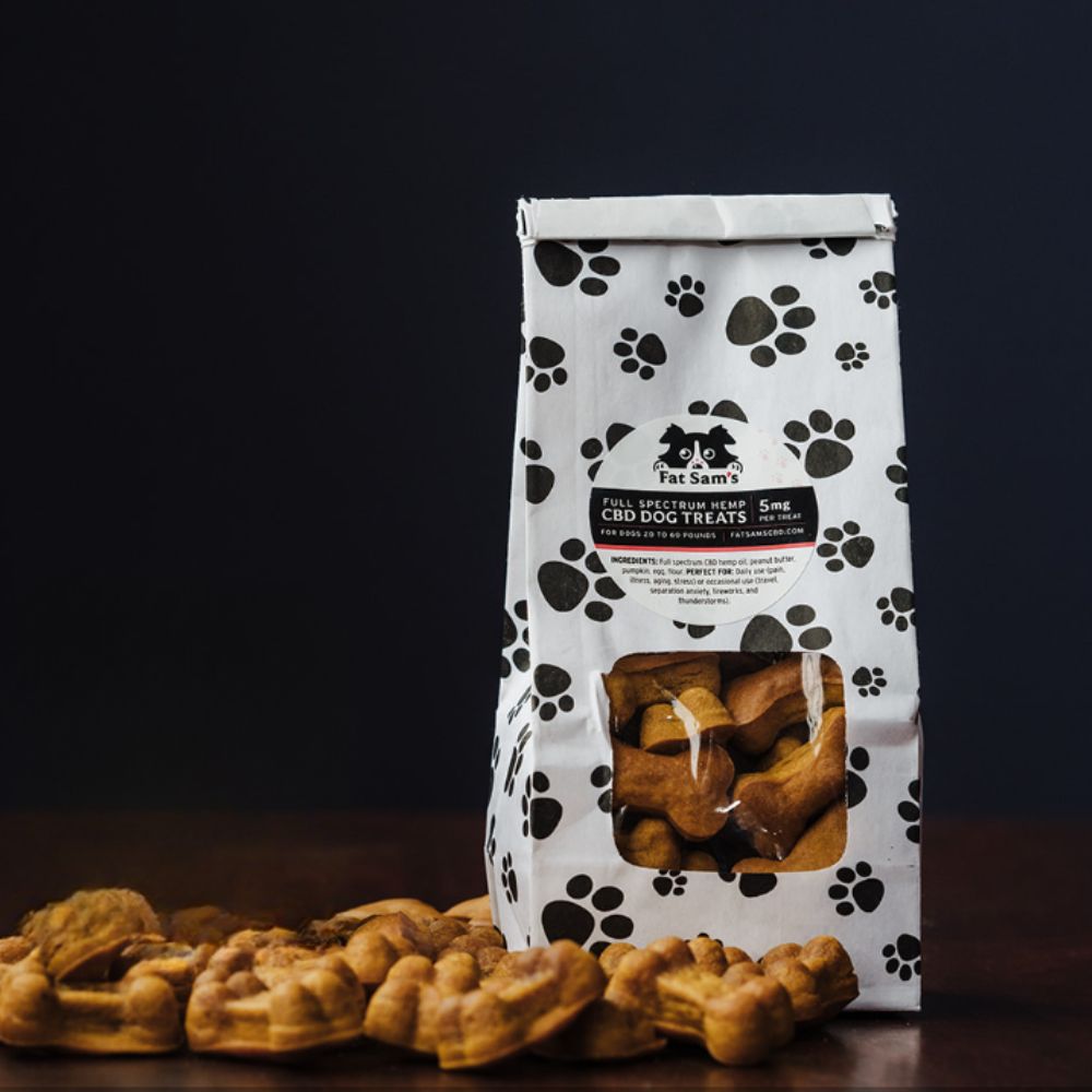 Pumpkin Peanut Butter CBD Dog Treats (3 Dozen)
