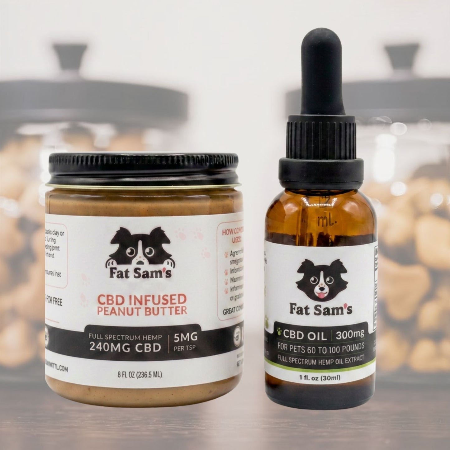 CBD Oil Drops & Infused Peanut Butter Bundle