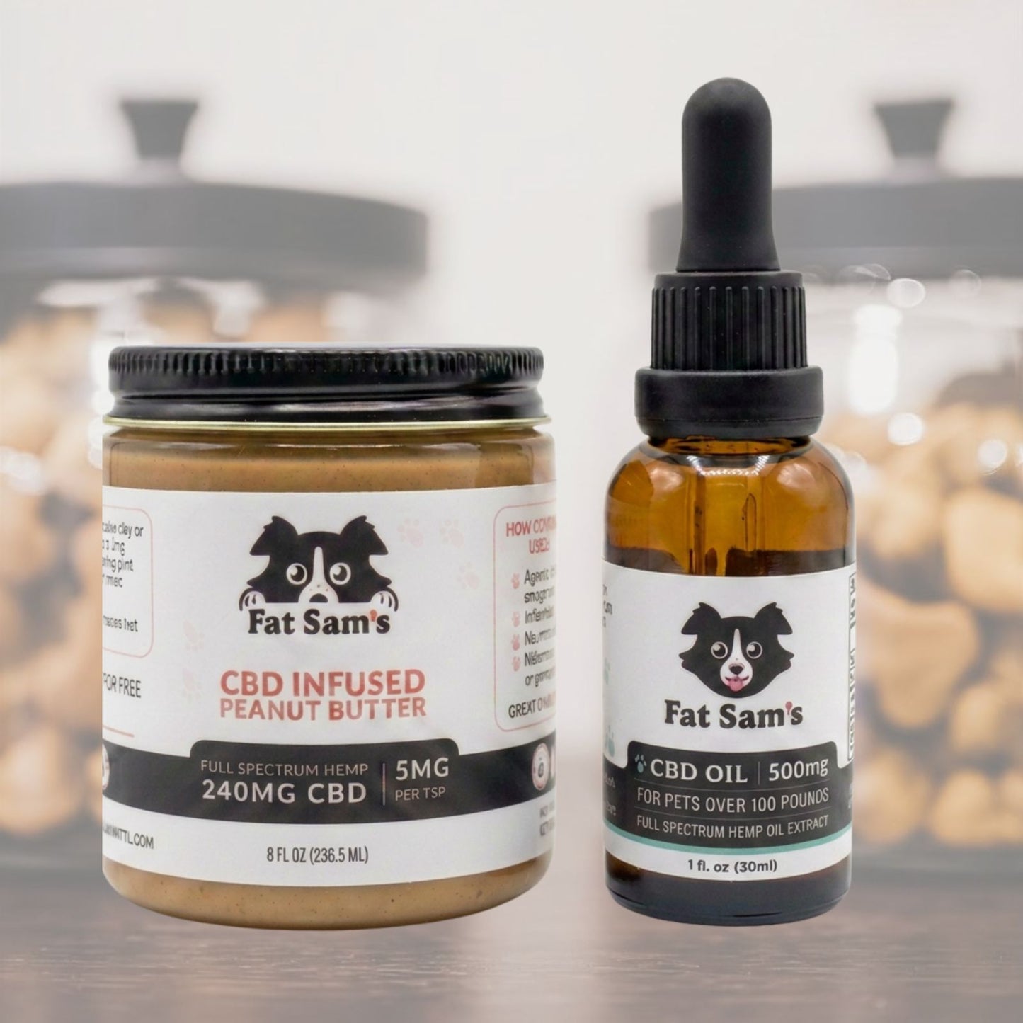 CBD Oil Drops & Infused Peanut Butter Bundle