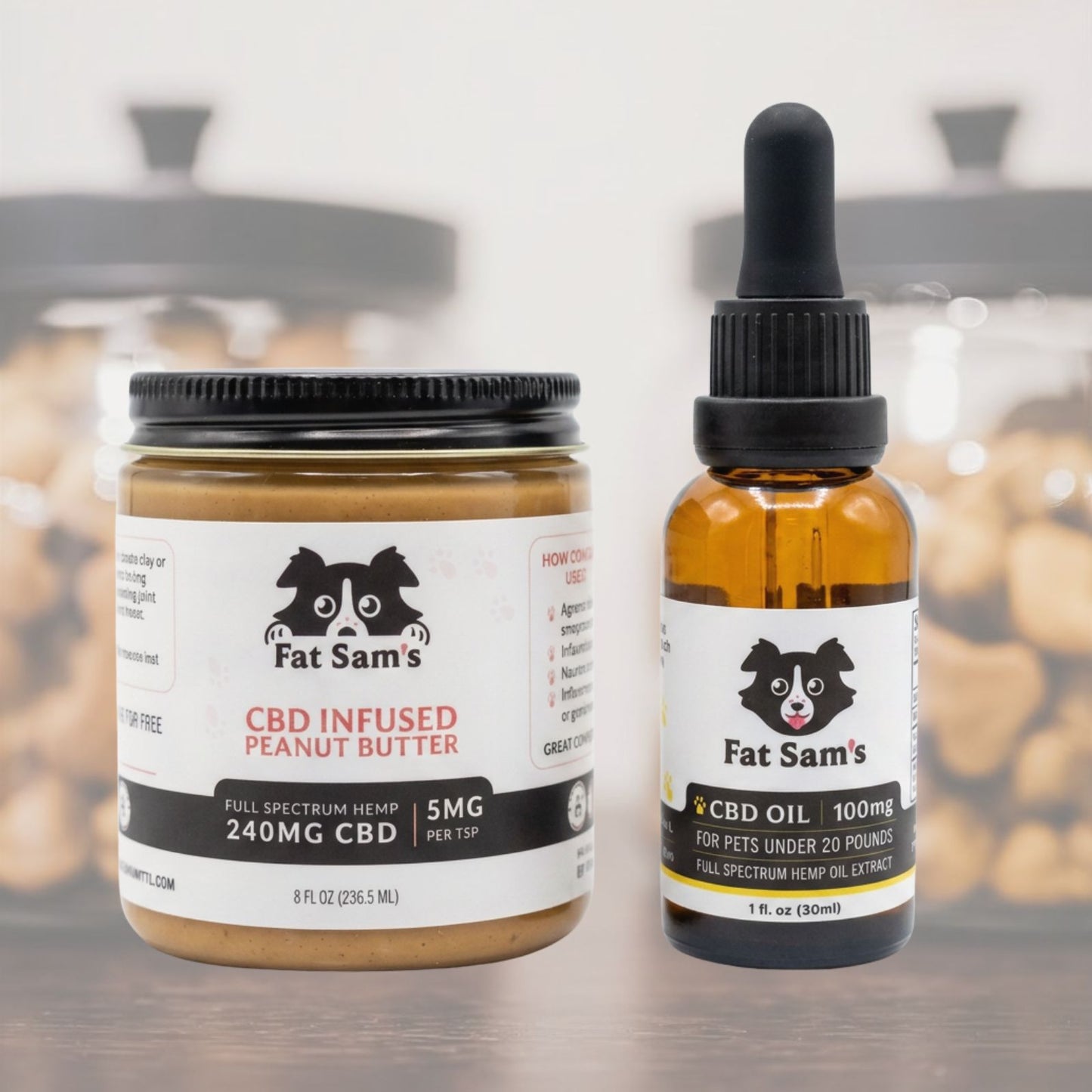 CBD Oil Drops & Infused Peanut Butter Bundle